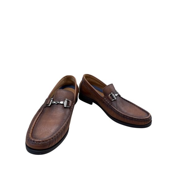 Flag LTD Nappa Glove mens brown leather loafers 8.5M SKU 7149 main image 6